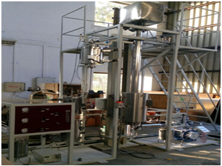 Thermo-gravimetric Reactor (TGR): Usedto study weight changes during thermo-chemical reactions of solids in lump/granular/powder form in the gaseous environment of different gases at temperature up to 1000oC with gas analyser at outlet.